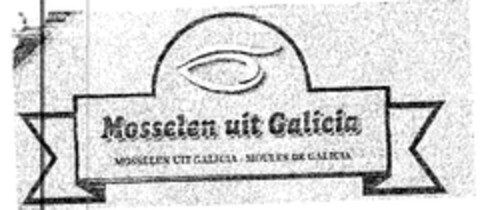 Mosselen uit Galicia MOSSELEN UIT GALICIA - MOULES DE GALICIA Logo (EUIPO, 26.04.2003)