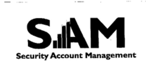 SAM Security Account Management Logo (EUIPO, 24.06.2003)