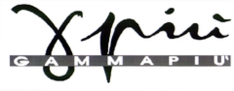 GAMMAPIU' Logo (EUIPO, 10/28/2003)