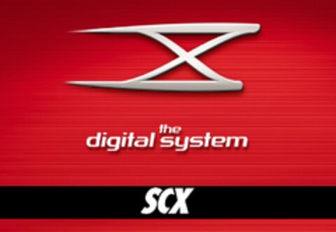 X the digital system SCX Logo (EUIPO, 22.03.2005)