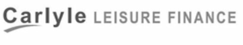 Carlyle LEISURE FINANCE Logo (EUIPO, 22.08.2006)