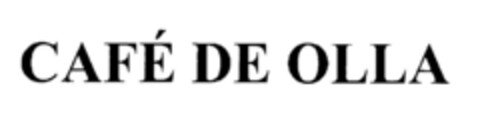 CAFÉ DE OLLA Logo (EUIPO, 02.05.2008)