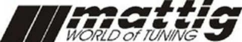 Mattig World of Tuning Logo (EUIPO, 10/26/2009)