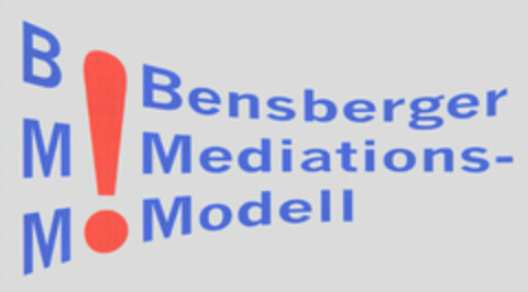 BMM Bensberger Mediations-Modell Logo (EUIPO, 05.11.2009)