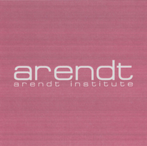 arendt arendt institute Logo (EUIPO, 15.02.2010)