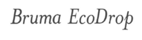 BRUMA ECODROP Logo (EUIPO, 03/22/2010)