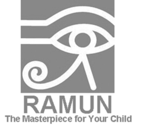 RAMUN The Masterpiece for Your Child Logo (EUIPO, 11.09.2010)