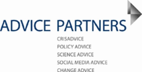 ADVICE PARTNERS 
CRISADVICE 
POLICY ADVICE
SCIENCE ADVICE
SOCIAL MEDIA ADVICE
CHANGE ADVICE Logo (EUIPO, 20.06.2011)