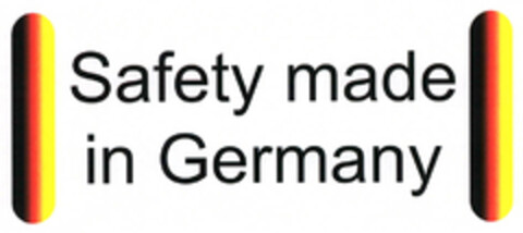 Safety made in Germany Logo (EUIPO, 04.05.2012)