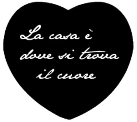 LA CASA E' DOVE SI TROVA IL CUORE Logo (EUIPO, 02/22/2013)