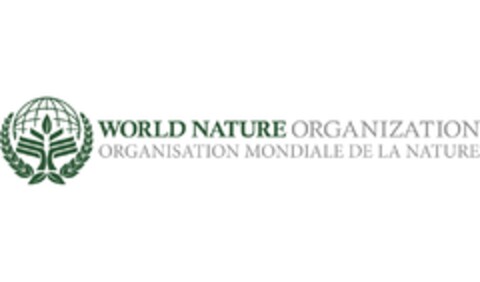 WORLD NATURE ORGANIZATION ORGANISATION MONDIALE DE LA NATURE Logo (EUIPO, 17.09.2013)