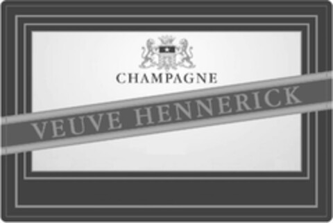 CHAMPAGNE VEUVE HENNERICK Logo (EUIPO, 02/21/2014)