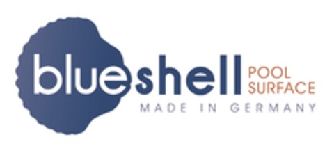 blue shell POOL SURFACE MADE IN GERMANY Logo (EUIPO, 08/05/2016)