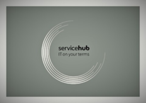 SERVICEHUB IT ON YOUR TERMS Logo (EUIPO, 23.11.2016)