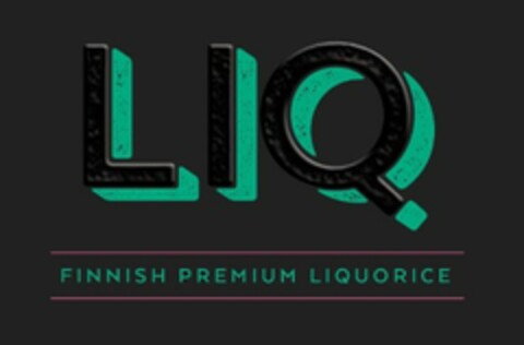 LIQ FINNISH PREMIUM LIQUORICE Logo (EUIPO, 05.04.2017)