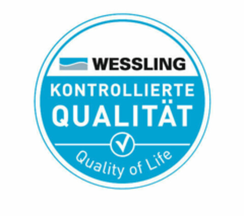 WESSLING KONTROLLIERTE Qualität Quality of Life Logo (EUIPO, 02.08.2017)