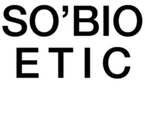 SO'BIO ETIC Logo (EUIPO, 28.11.2017)