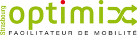 OPTIMIX Strasbourg FACILITATEUR DE MOBILITÉ Logo (EUIPO, 03.07.2018)