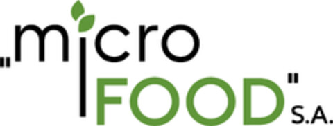 "microfood" S.A. Logo (EUIPO, 30.07.2020)