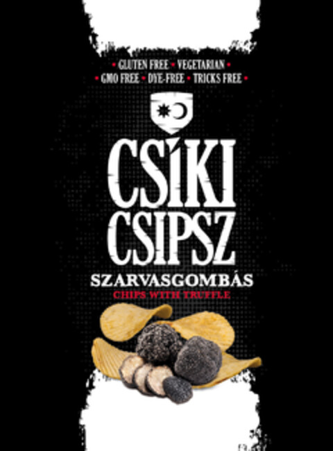 CSÍKI CSIPSZ  SZARVASGOMBÁS CHIPS WITH TRUFFLE Logo (EUIPO, 12/13/2022)