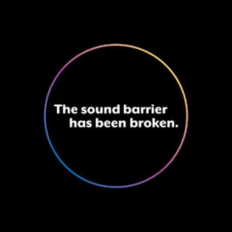 The sound barrier has been broken . Logo (EUIPO, 10.03.2023)