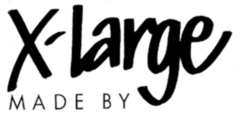 X-large MADE BY Logo (EUIPO, 02.07.1998)