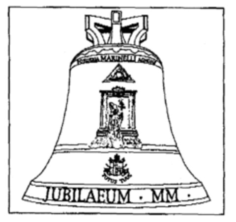 FONDERIA MARINELLI AGNONE JUBILAEUM ·MM· Logo (EUIPO, 07/16/1998)