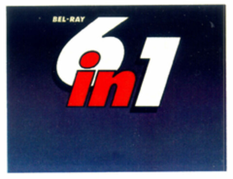 BEL-RAY 6 in 1 Logo (EUIPO, 28.08.1998)