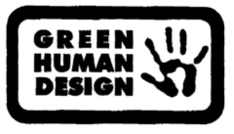 GREEN HUMAN DESIGN Logo (EUIPO, 04.08.1999)