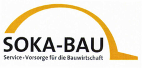 SOKA-BAU Service + Vorsorge für die Bauwirtschaft Logo (EUIPO, 22.03.2001)