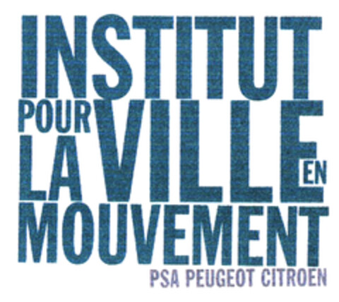 INSTITUT POUR LA VILLE EN MOUVEMENT PSA PEUGEOT CITROËN Logo (EUIPO, 07.01.2003)