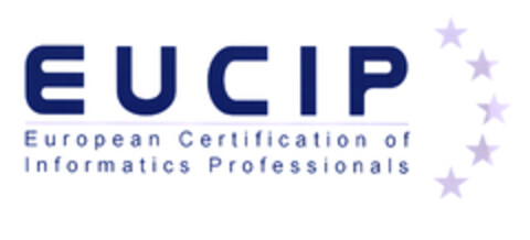 EUCIP EUROPEAN CERTIFICATION OF INFORMATICS PROFESSIONALS Logo (EUIPO, 26.05.2003)