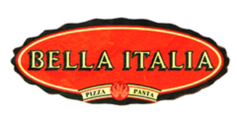 BELLA ITALIA PIZZA PASTA Logo (EUIPO, 02.07.2003)