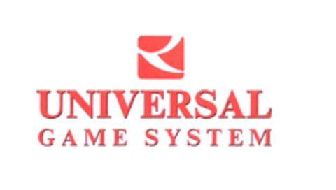 UNIVERSAL GAME SYSTEM Logo (EUIPO, 05/11/2004)