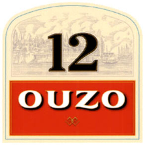 12 ouzo Logo (EUIPO, 08/19/2005)