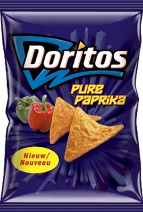 Doritos PURE PAPRIKA Nieuw/Nouveau Logo (EUIPO, 12/29/2006)