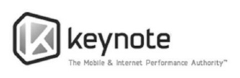 keynote The Mobile & Internet Performance Authority Logo (EUIPO, 04/07/2008)