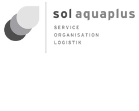 sol aquaplus SERVICE ORGANISATION LOGISTIK Logo (EUIPO, 12/15/2009)