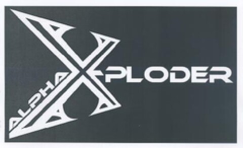 ALPHA X-PLODER Logo (EUIPO, 02.05.2011)