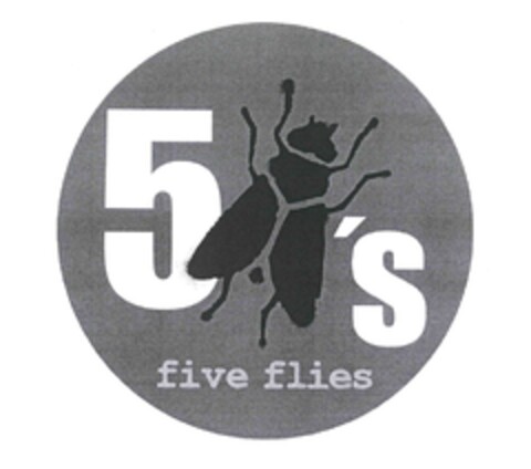 5's five flies Logo (EUIPO, 12.07.2011)