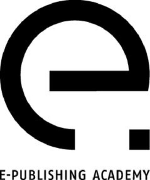 e. E-PUBLISHING ACADEMY Logo (EUIPO, 05.08.2011)