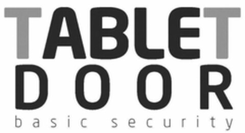 TABLET DOOR BASIC SECURITY Logo (EUIPO, 05/12/2014)