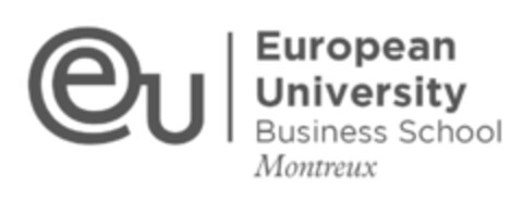 EU EUROPEAN UNIVERSITY BUSINESS SCHOOL MONTREUX Logo (EUIPO, 04.08.2014)