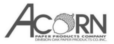 ACORN PAPER PRODUCTS COMPANY DIVISION OAK PAPER PRODUCTS CO. INC. Logo (EUIPO, 18.02.2015)