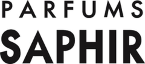 PARFUMS SAPHIR Logo (EUIPO, 07/23/2015)
