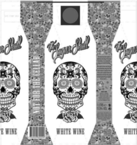 THE SUGAR SKULL WHITE WINE Logo (EUIPO, 12/18/2015)