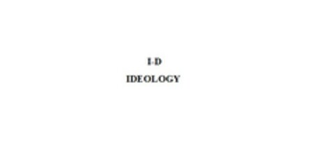 I-D IDEOLOGY Logo (EUIPO, 01.09.2016)