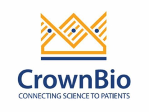 CrownBio CONNECTING SCIENCE TO PATIENTS Logo (EUIPO, 07.08.2018)