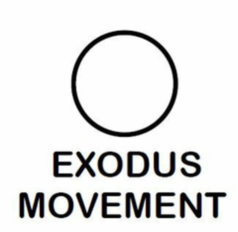 EXODUS MOVEMENT Logo (EUIPO, 08/08/2018)