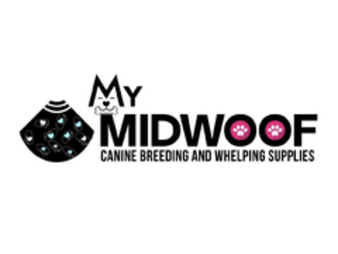 My MIDWOOF CANINE BREEDING AND WHELPING SUPPLIES Logo (EUIPO, 06.02.2020)